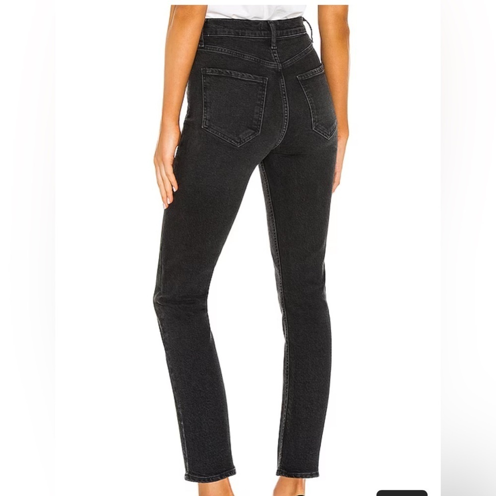AGOLDE Riley High Rise Straight Crop in Panoramic Size 25 - Picture 2 of 11